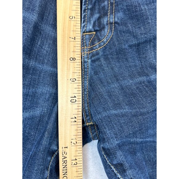 Lucky Brand Jeans Mens 34x32 Blue Denim 221 Original Straight Fit - Picture 7 of 9